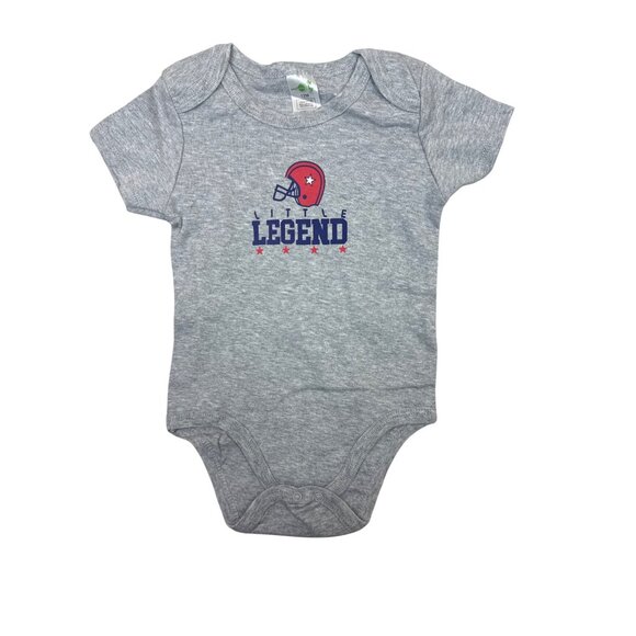 Baby Boy Baseball-Themed Short-Sleeve Bodysuit Set Soft Set Of 5 Sz 12M- New - Picture 9 of 15